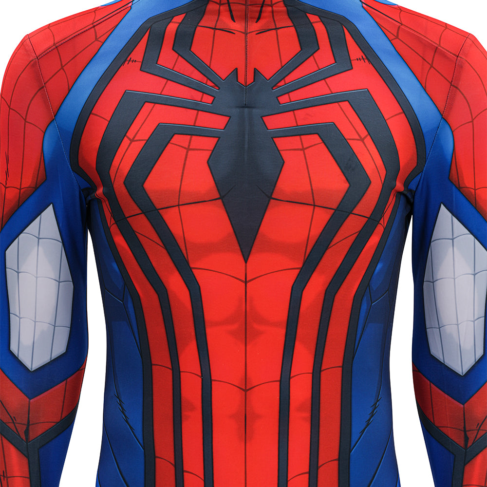 Sipderman Cosplay Costume Marvel Tokon Fighting Souls Printed Halloween Outfit