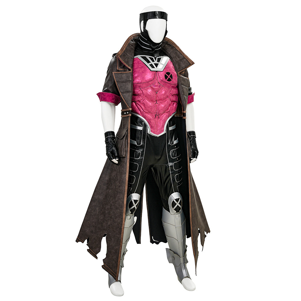 Deluxe Marvel Rivals Gambit Remy LeBeau Cosplay Costume