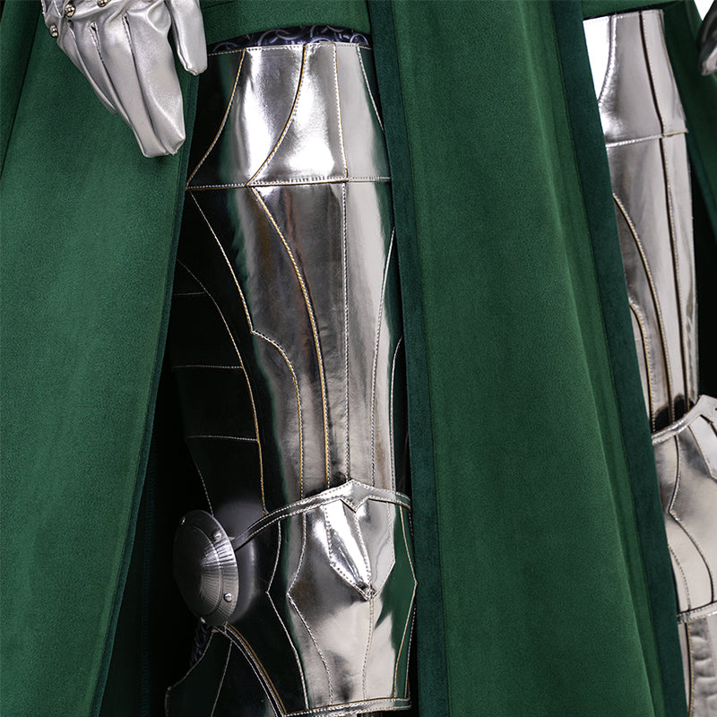 Doctor Doom Woman's Cosplay Costume Dr. Victor von Doom Halloween Outfit