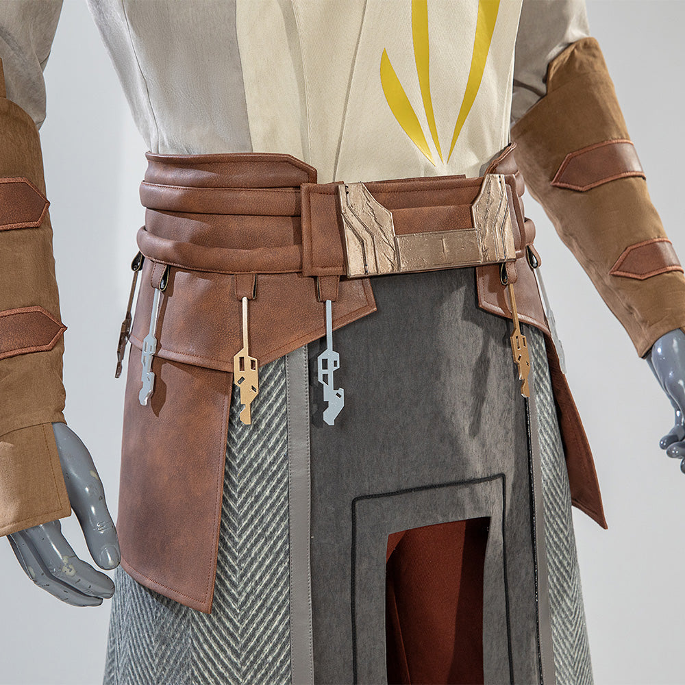 Star Wars Galaxy of Heroes Jedi Temple Guard Cosplay Costume Deluxe Suit