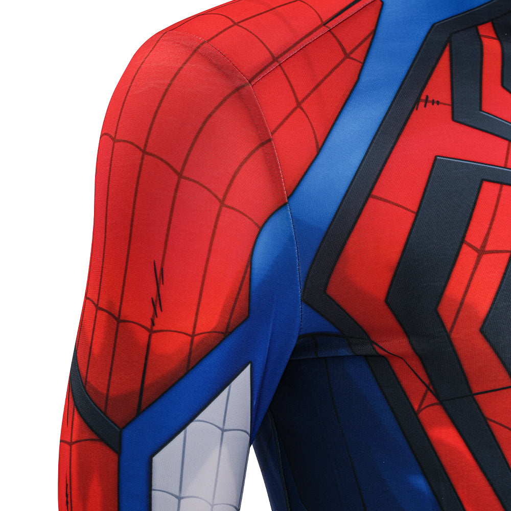 Sipderman Cosplay Costume Marvel Tokon Fighting Souls Printed Halloween Outfit